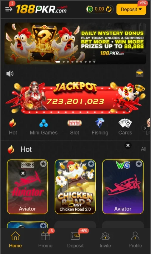 188PKR Game Free Download for Android in Pakistan 2026